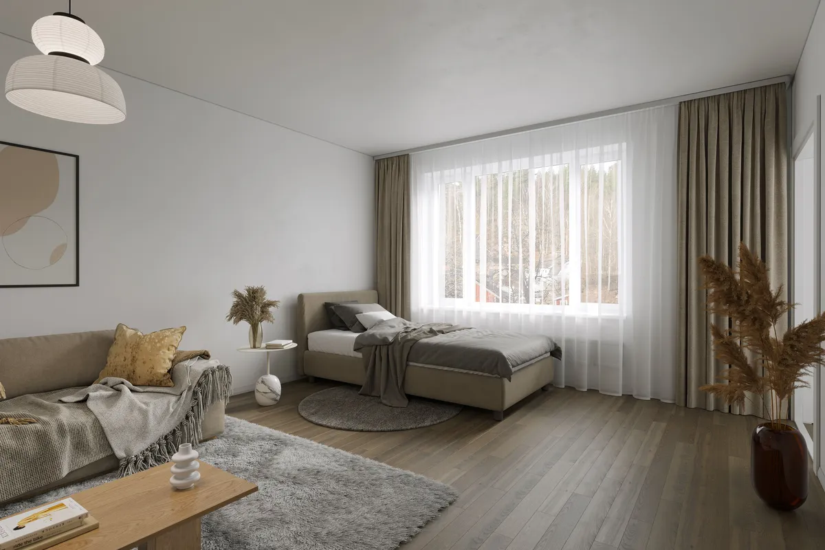 Hyreslägenhet på Sommen i sommen