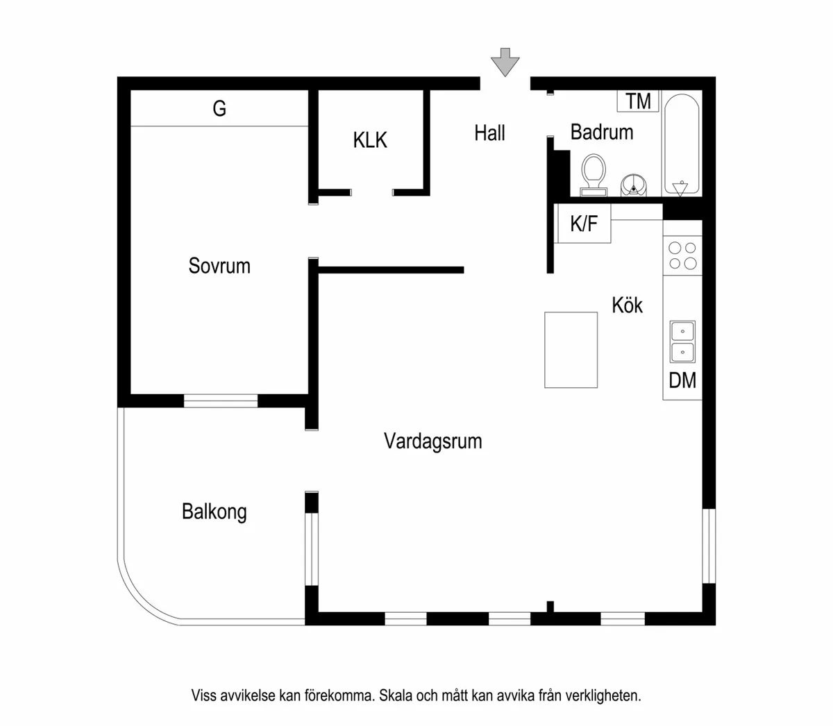 Hyreslägenhet på Bromma i bromma