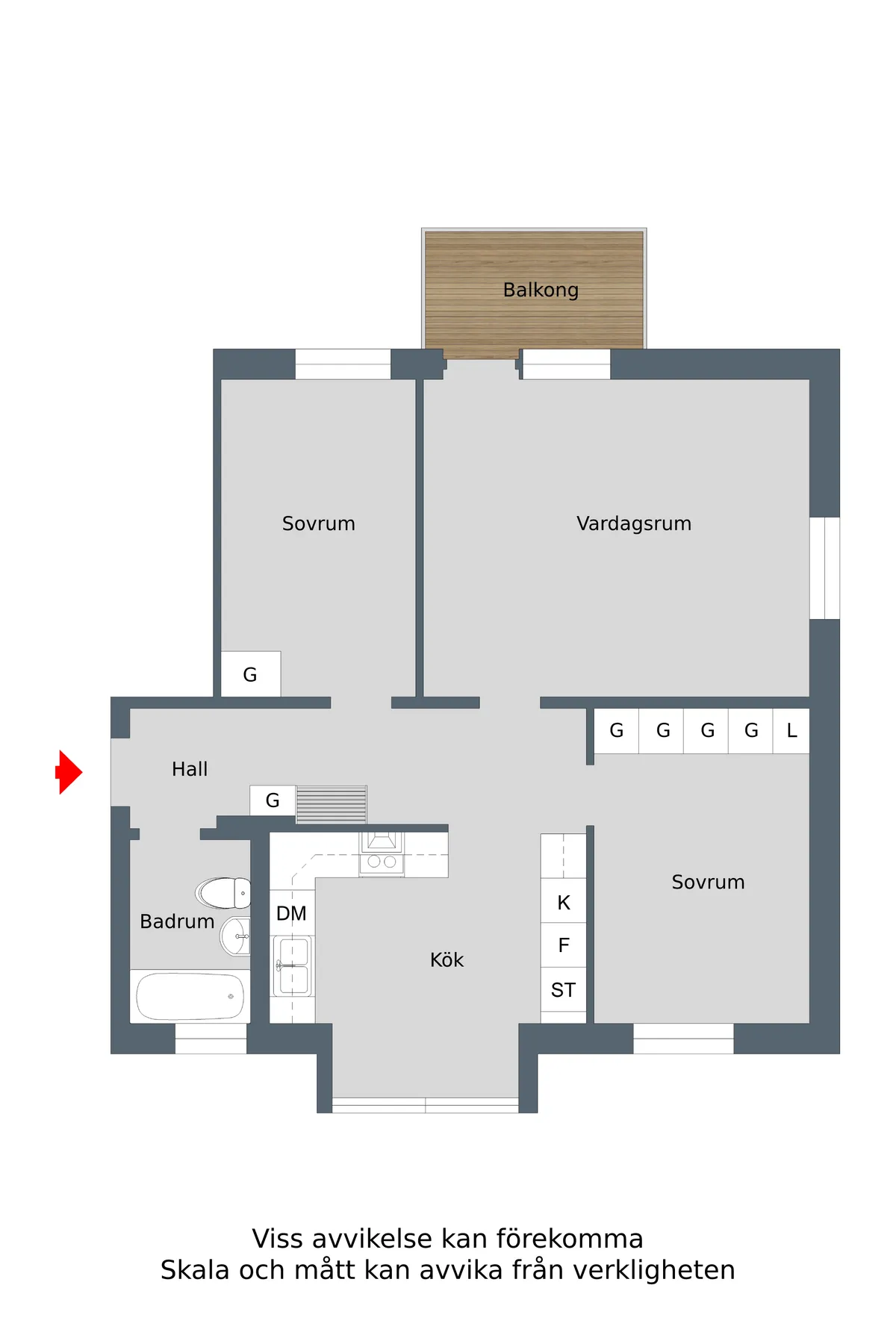 Hyreslägenhet på Finspång i finspang