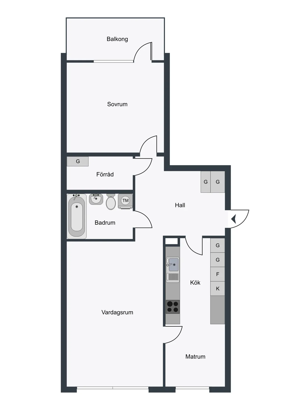 Hyreslägenhet på Helsingborg i helsingborg