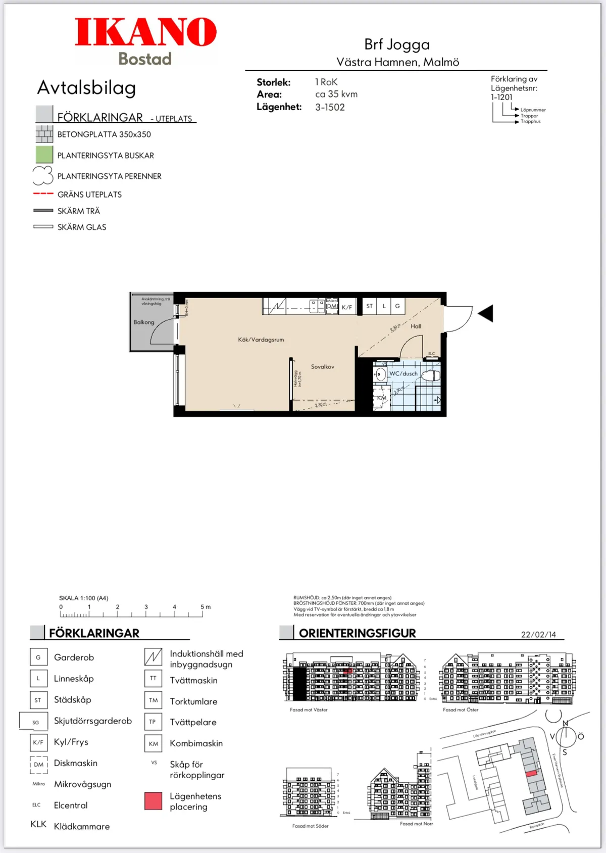 Hyreslägenhet på Malmö i malmo