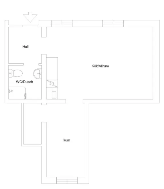 Hyreslägenhet på Lund i lund