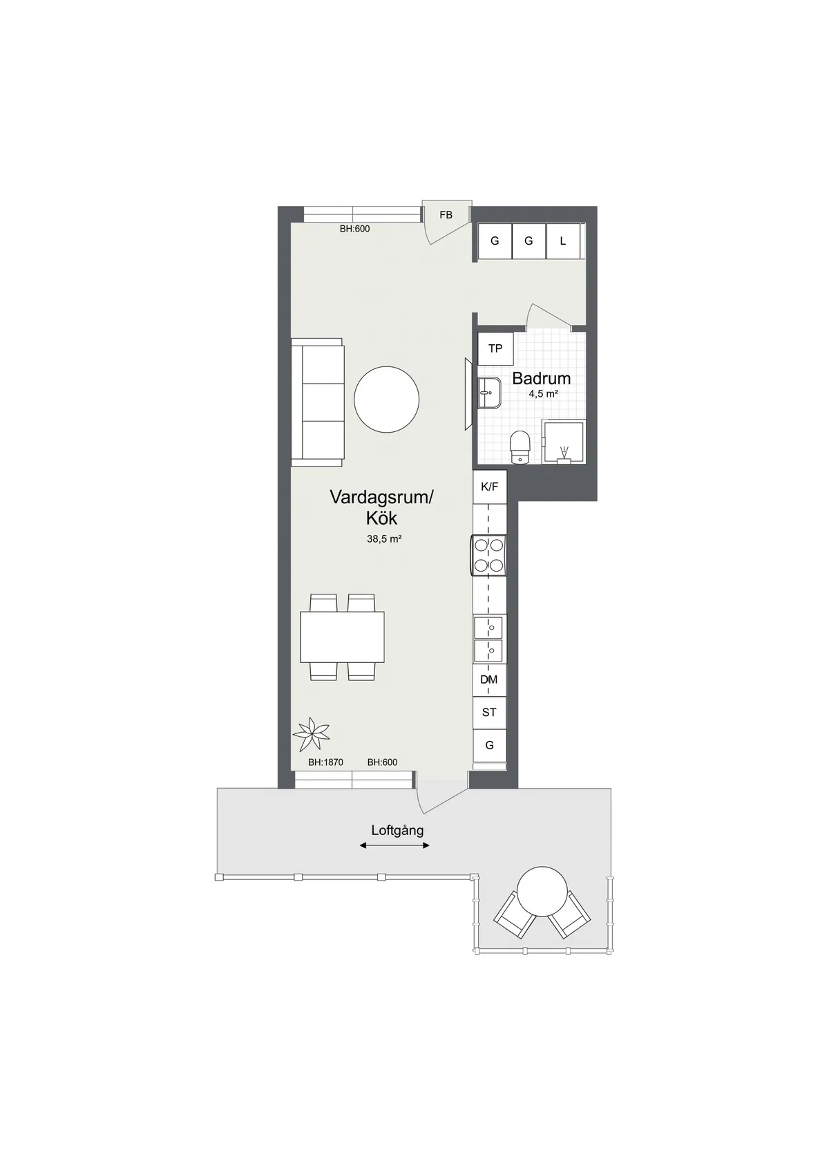 Hyreslägenhet på Malmö i malmo