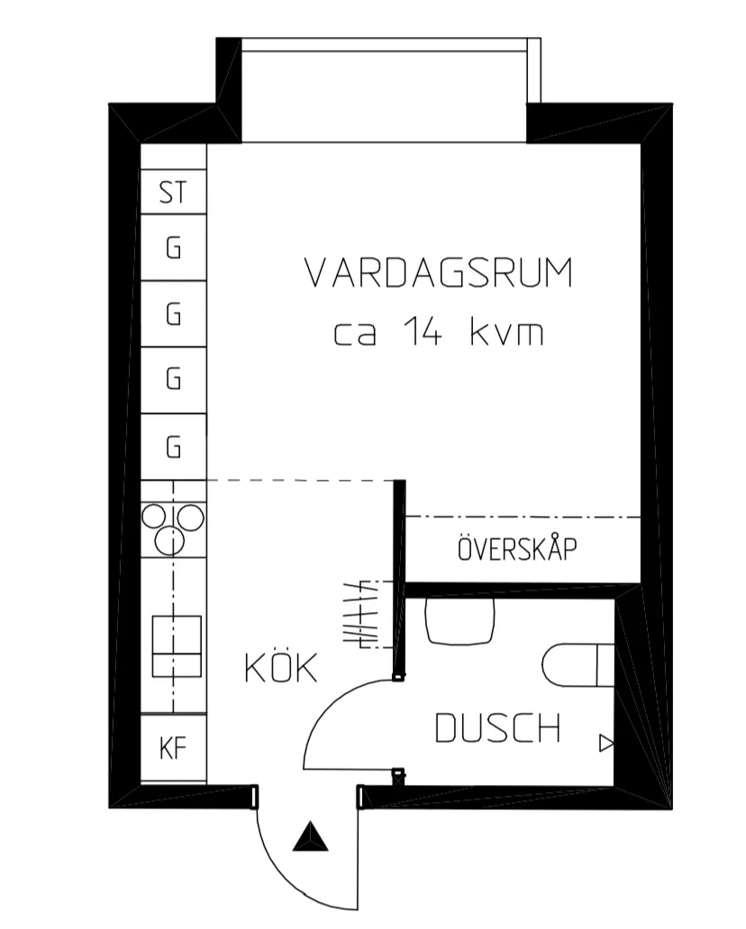 Hyreslägenhet på Stockholm i stockholm