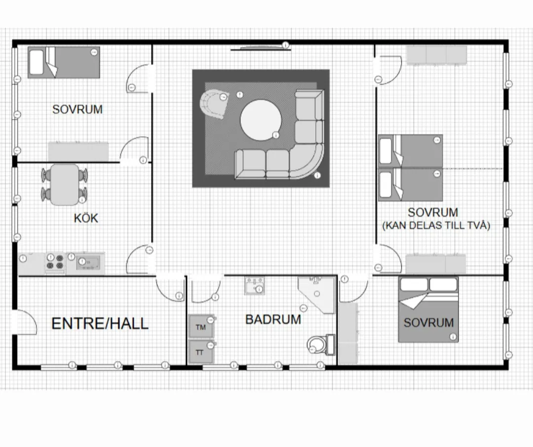 Hyreslägenhet på Hofors i hofors
