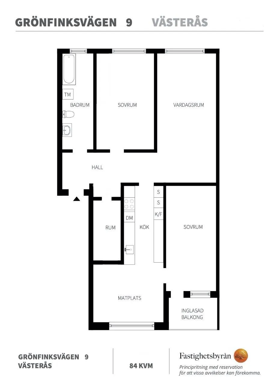 Hyreslägenhet på Västerås i vasteras