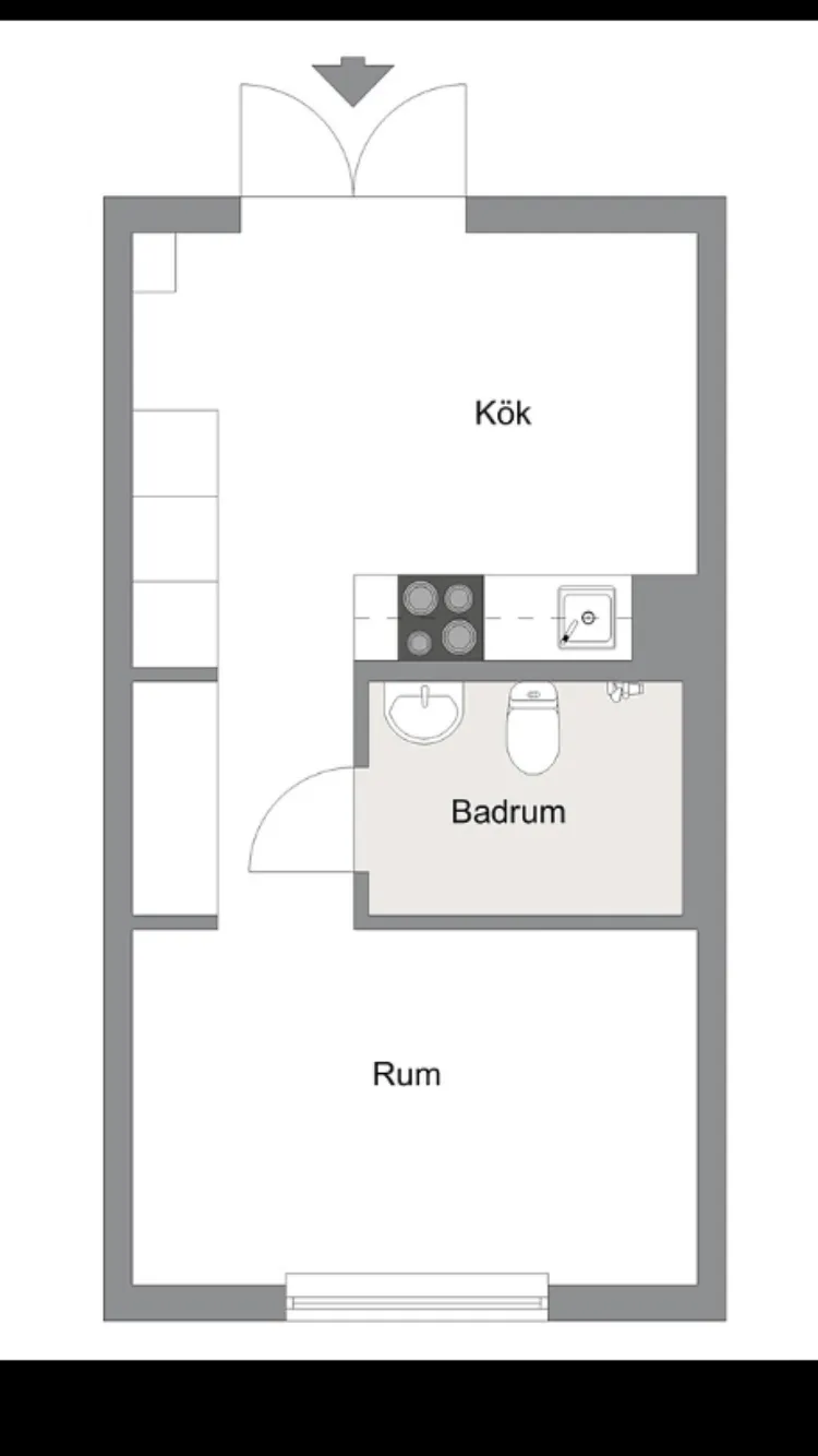 Hyreslägenhet på Visby i visby