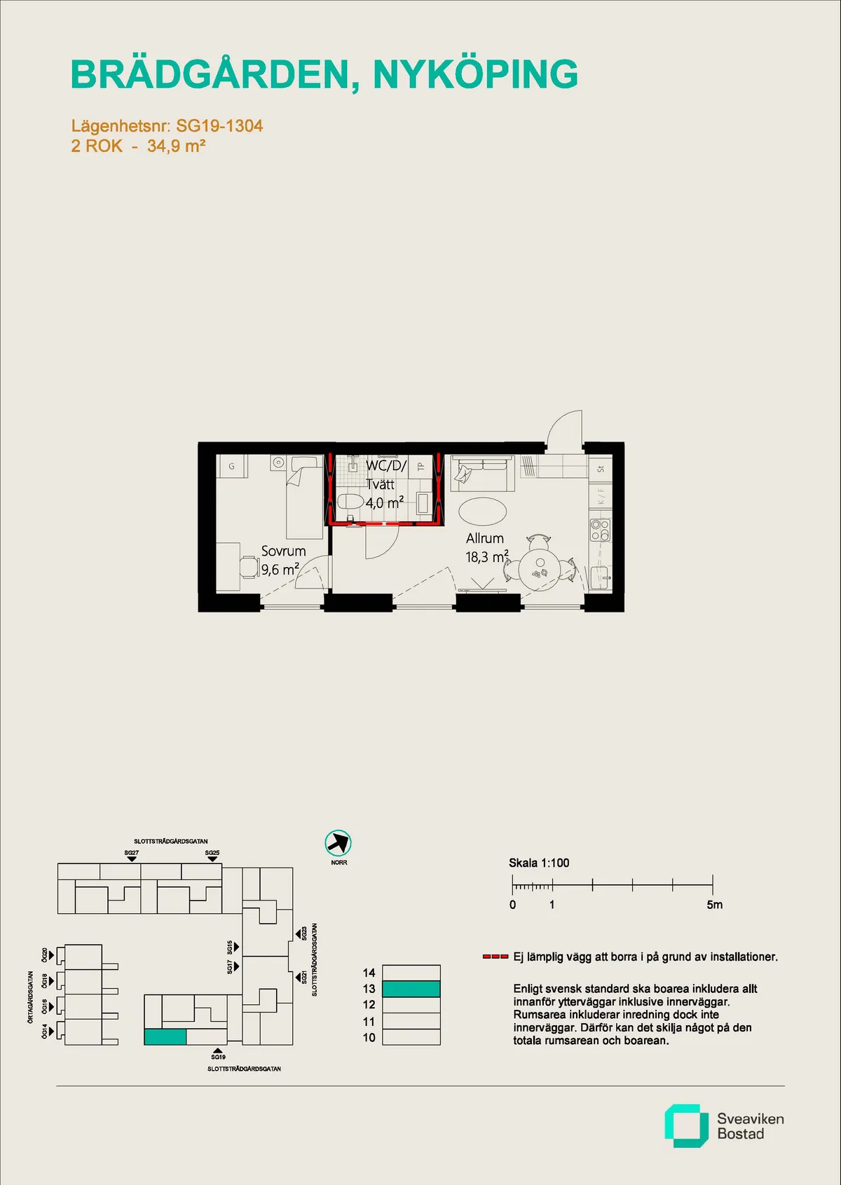 Hyreslägenhet på Nyköping i nykoping