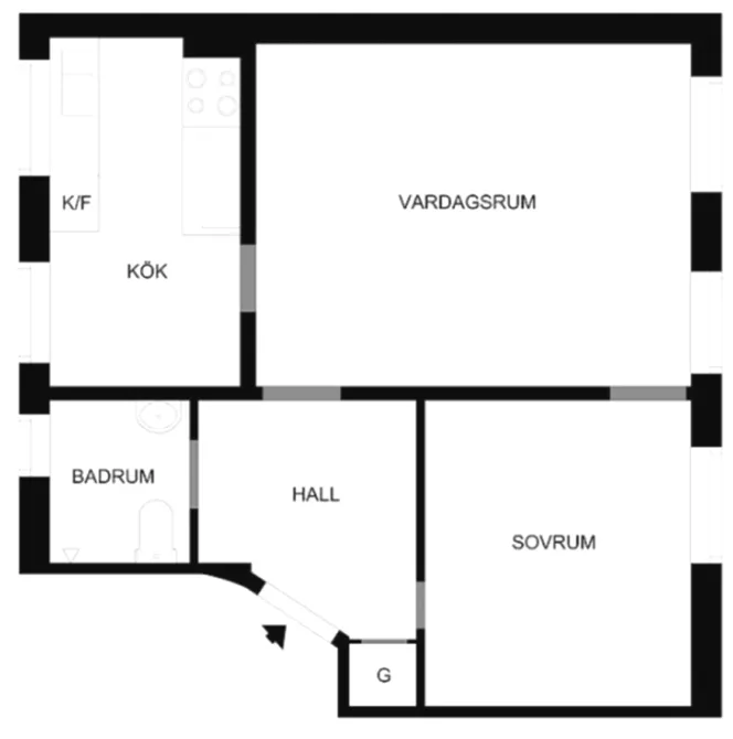 Hyreslägenhet på Stockholm i stockholm