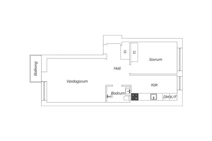 Hyreslägenhet på Malmö i malmo
