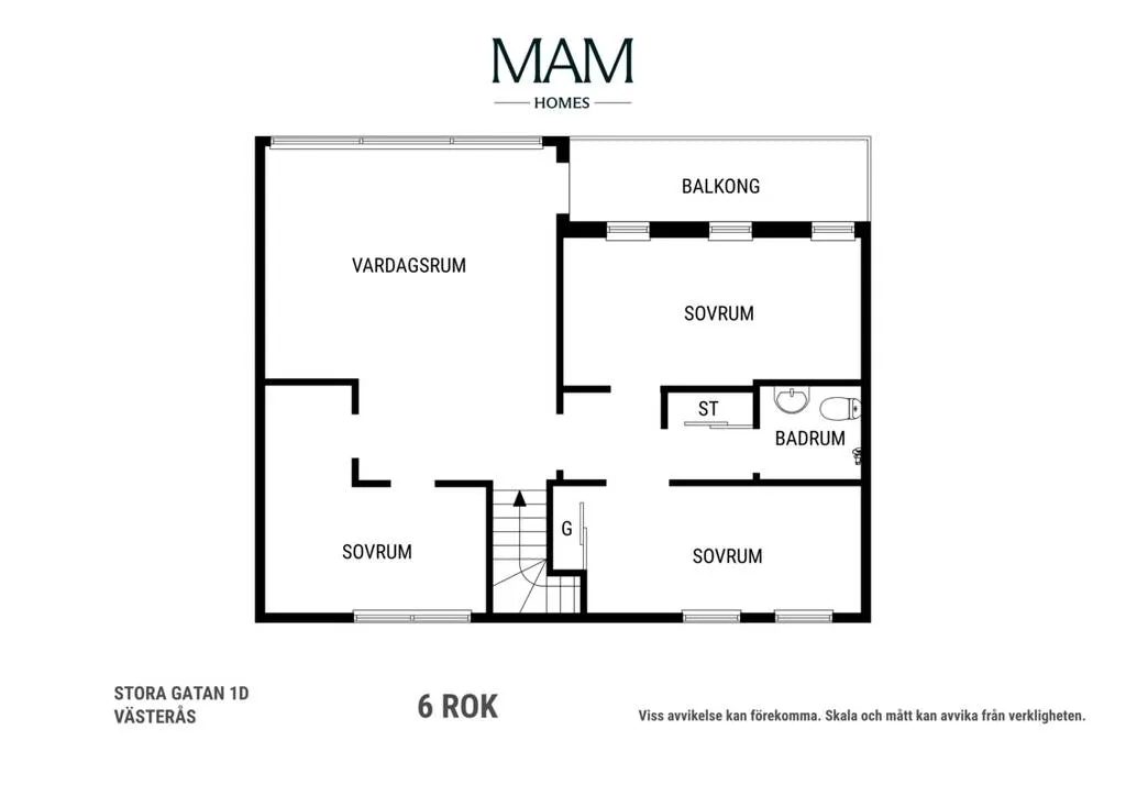 Hyreslägenhet på Västerås i vasteras