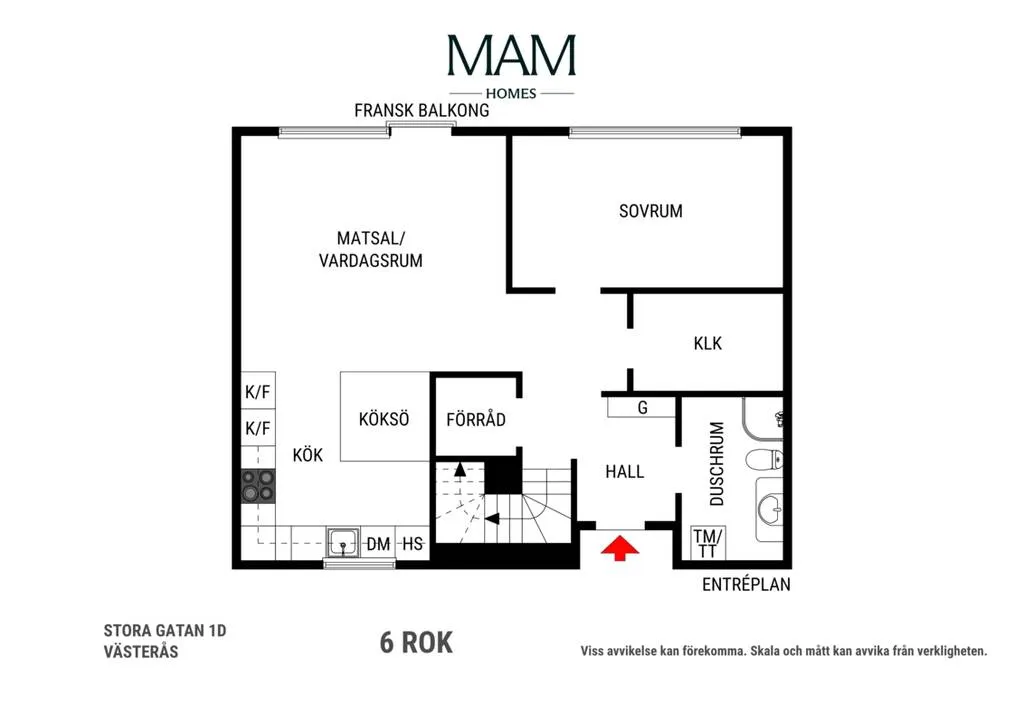 Hyreslägenhet på Västerås i vasteras