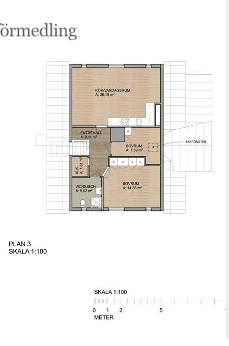 Hyreslägenhet på Deje i deje