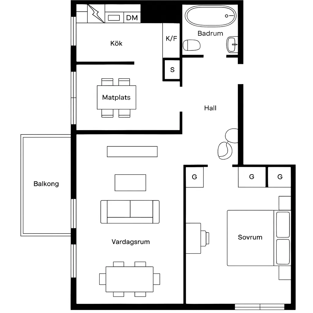 Hyreslägenhet på Örebro i orebro