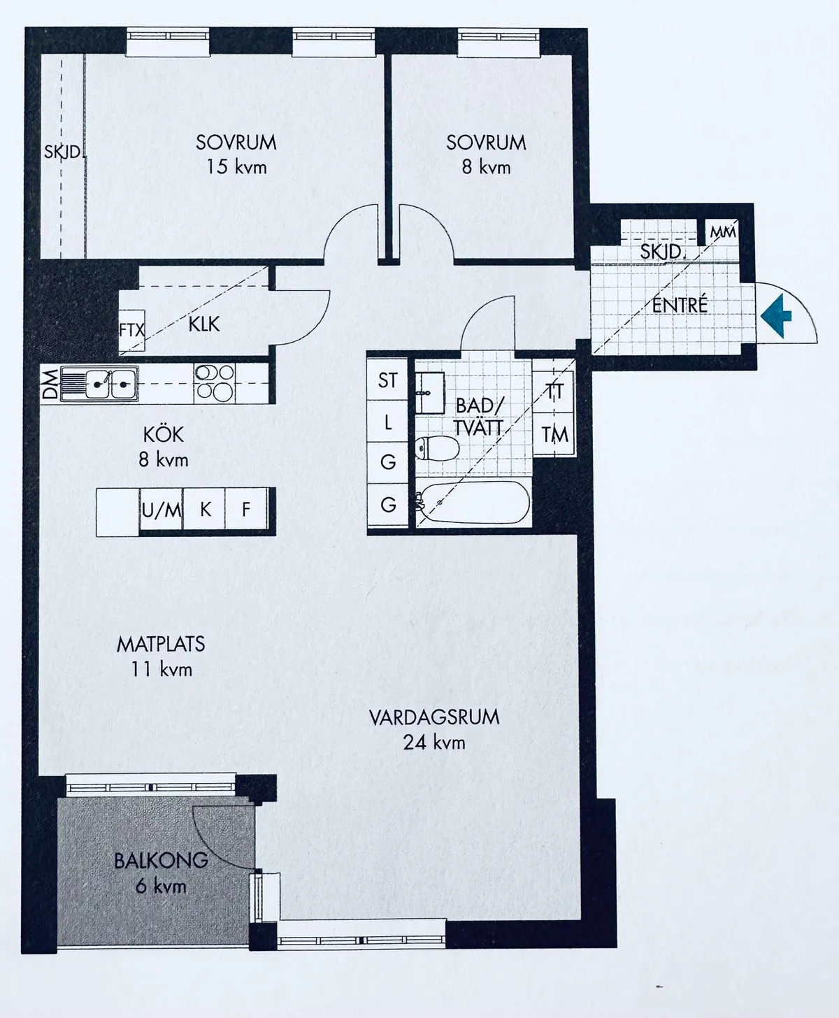 Hyreslägenhet på Malmö i malmo