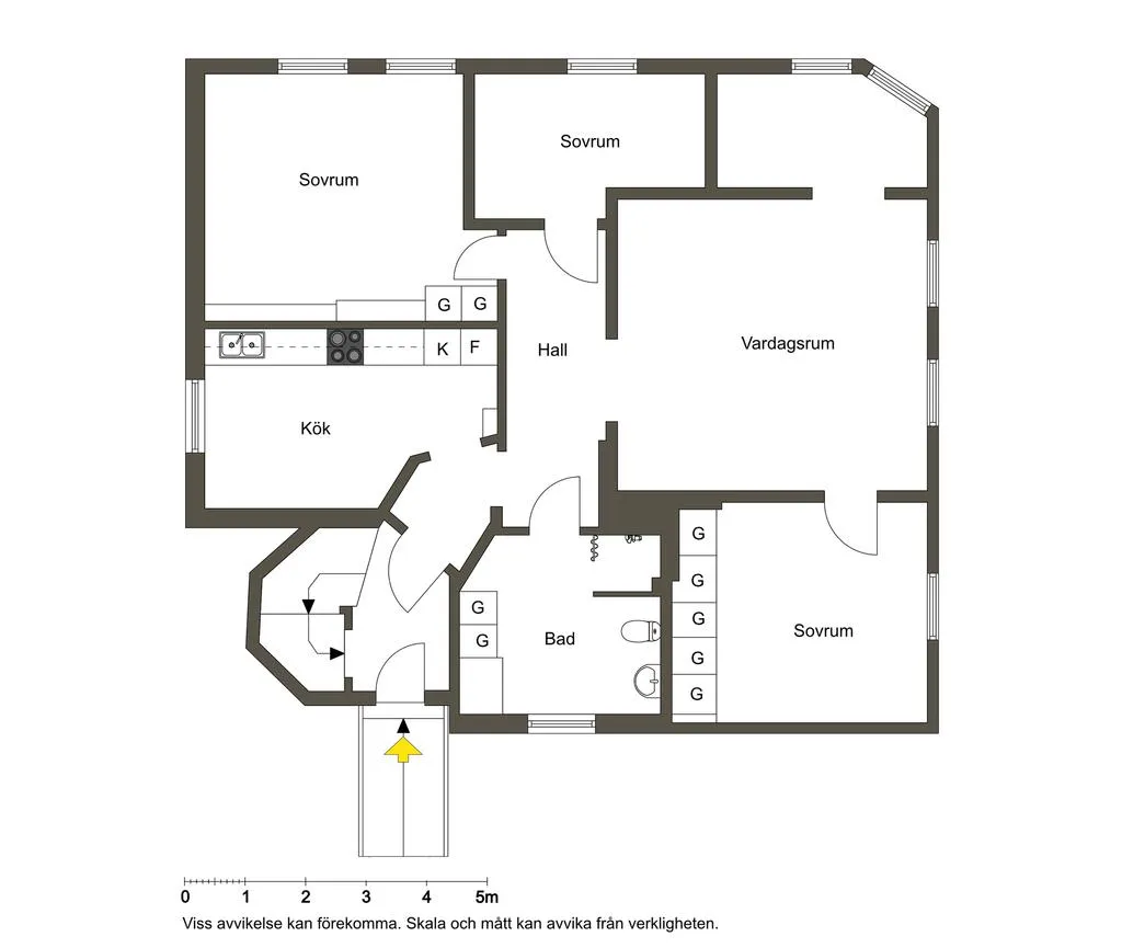 Hyreslägenhet på Bromma i bromma