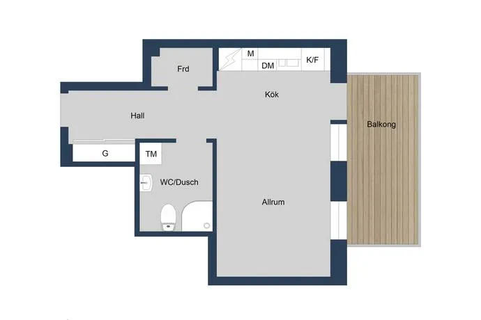 Hyreslägenhet på Norsborg i norsborg