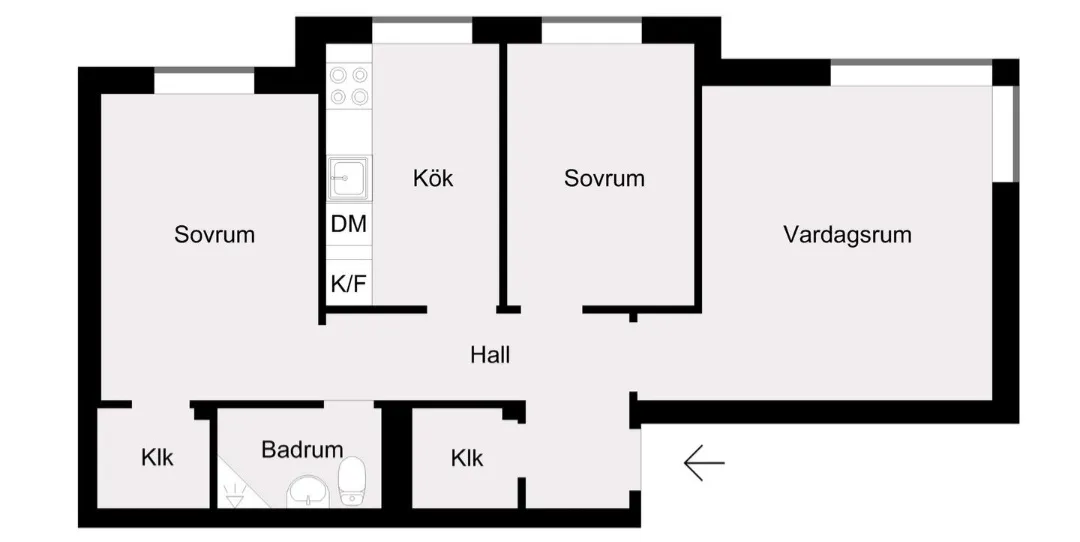 Hyreslägenhet på Malmö i malmo