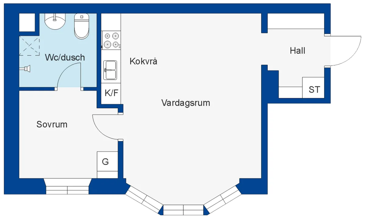 Hyreslägenhet på Stockholm i stockholm