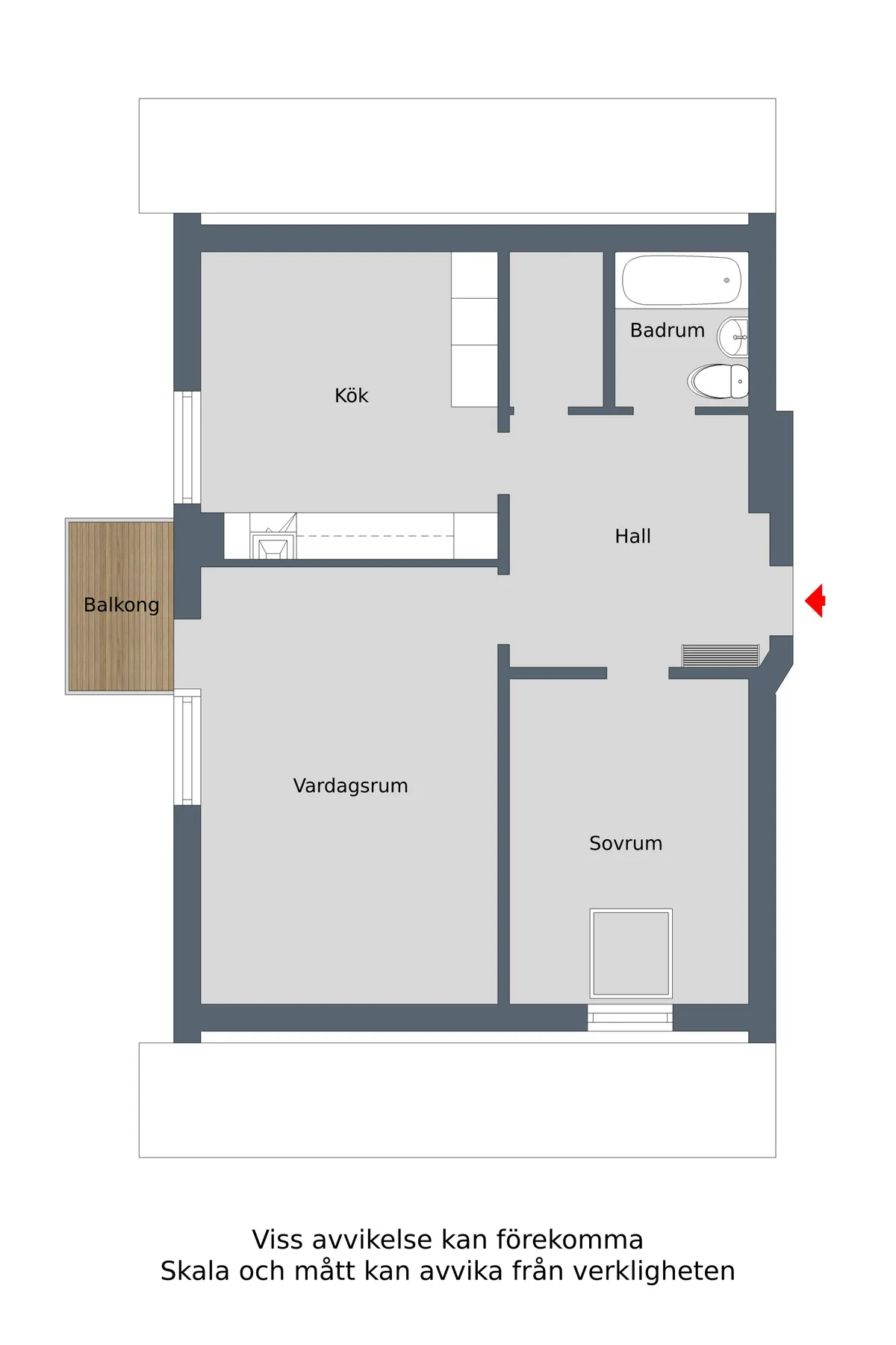 Hyreslägenhet på Finspång i finspang