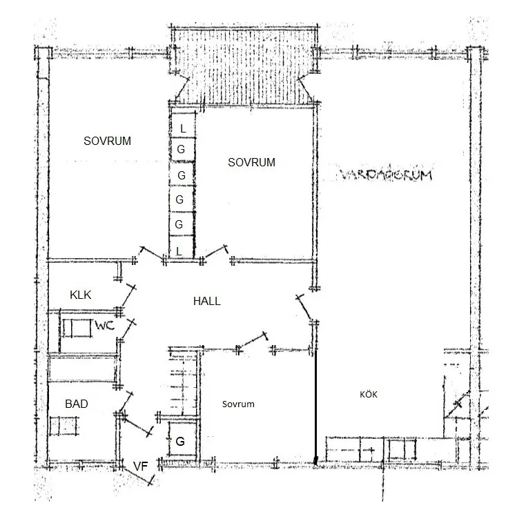 Hyreslägenhet på Klippan i klippan