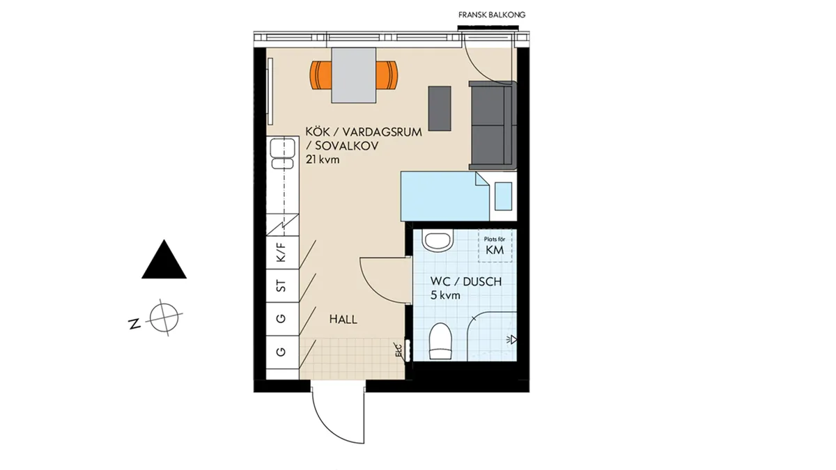 Hyreslägenhet på Västerås i vasteras