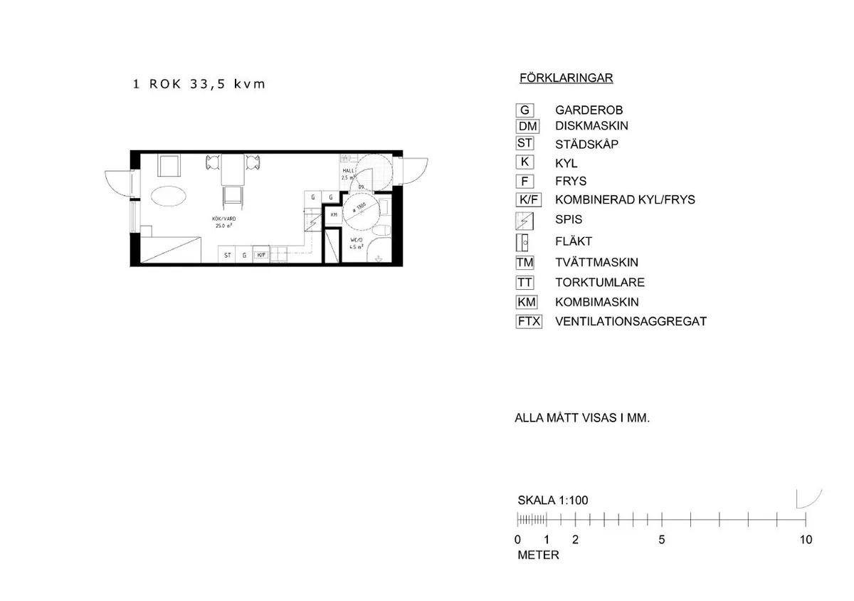Hyreslägenhet på Nässjö i nassjo