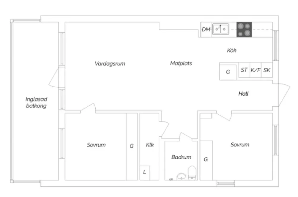 Hyreslägenhet på Jönköping i jonkoping