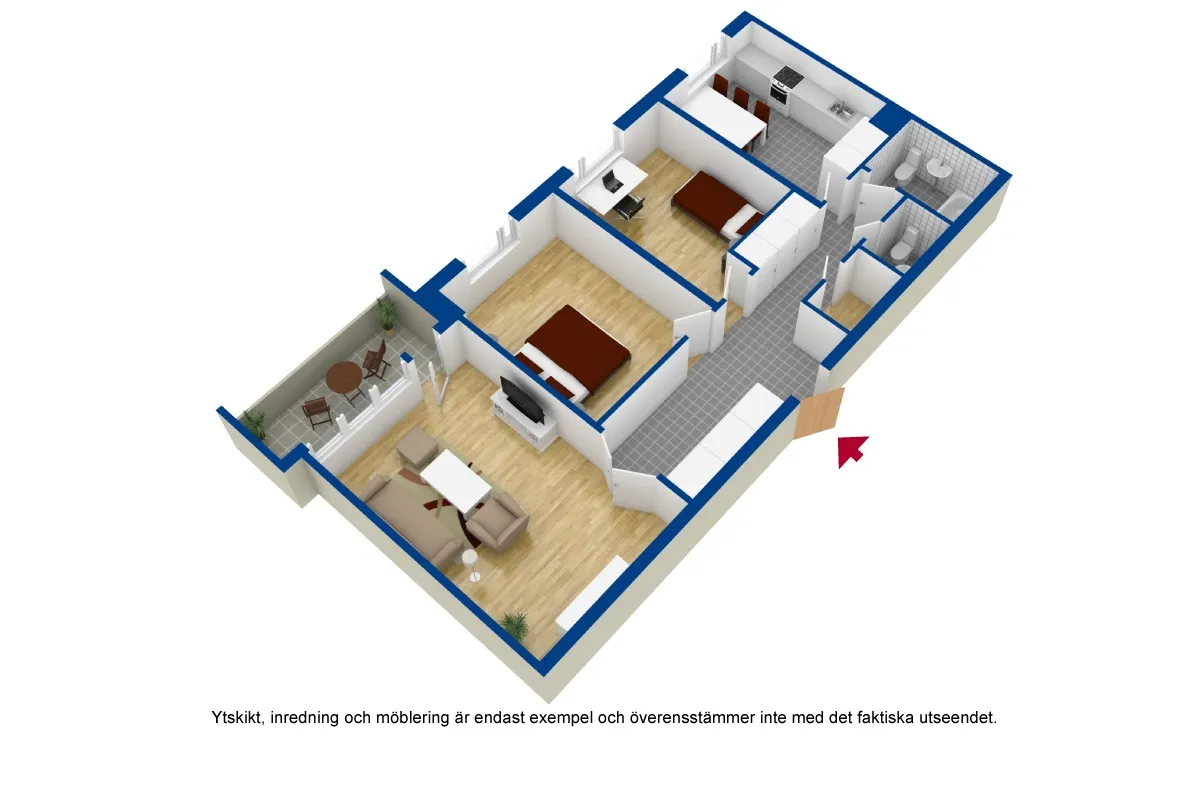 Hyreslägenhet på Linköping i linkoping