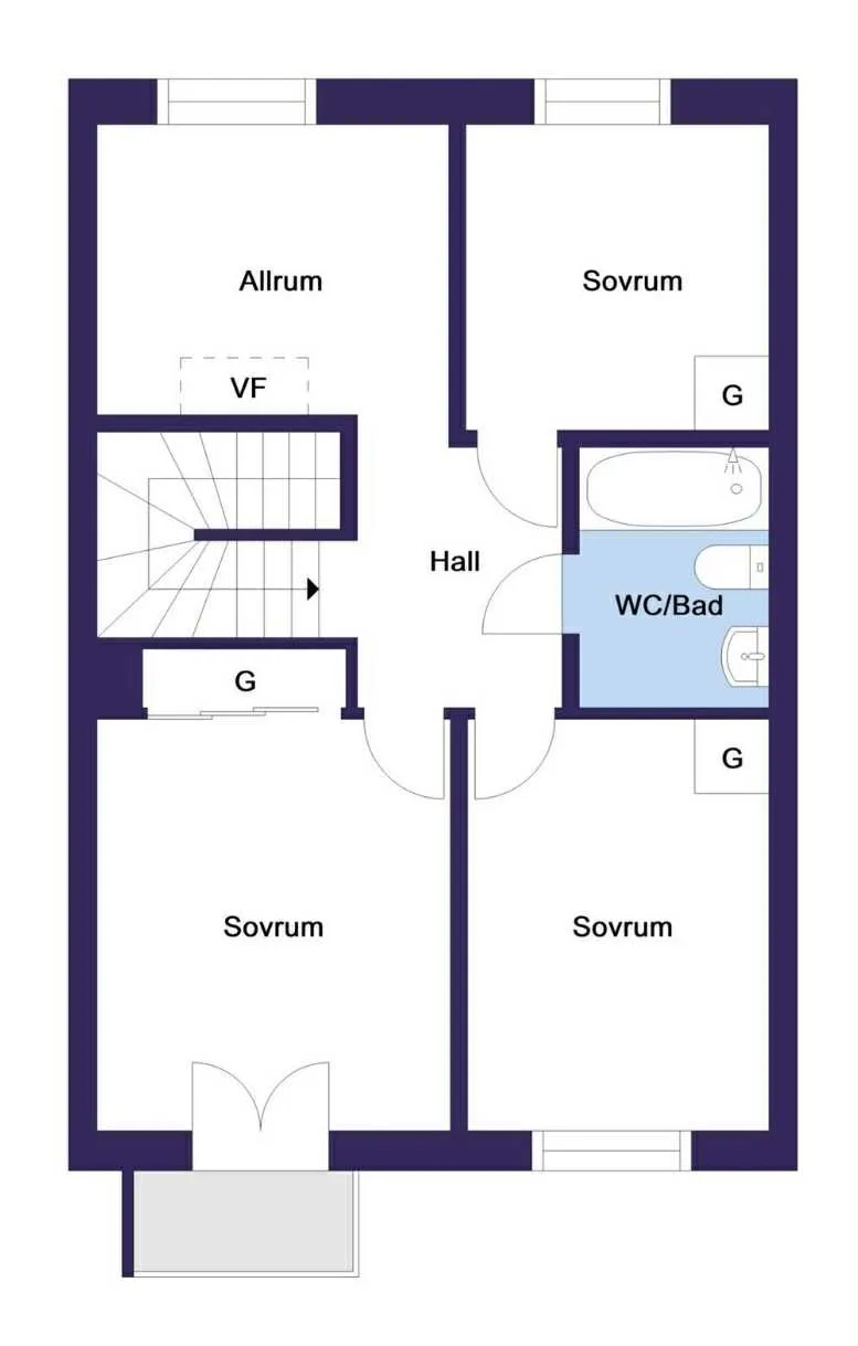Hyreslägenhet på Åhus i ahus