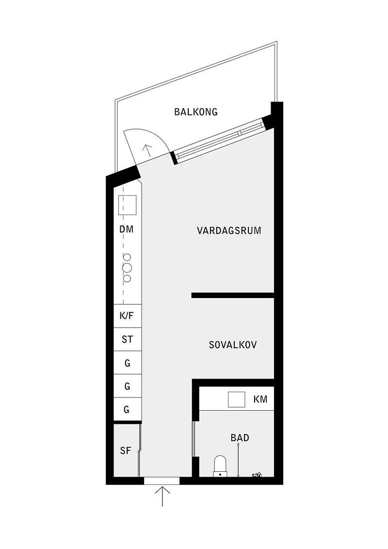 Hyreslägenhet på Täby i taby