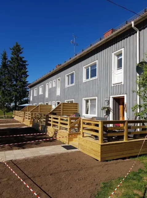 Kyrkallén i Korpilombolo