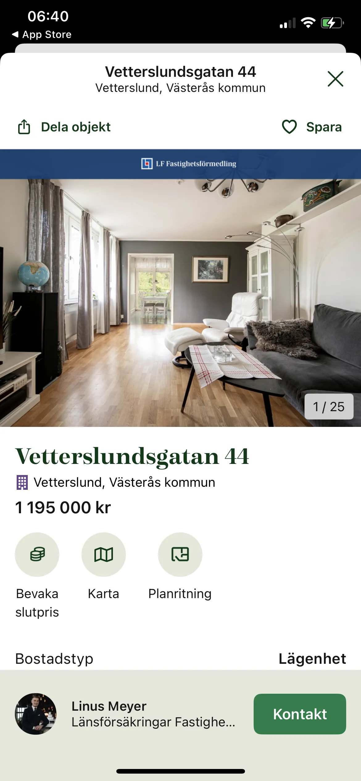 Hyreslägenhet på Västerås i vasteras