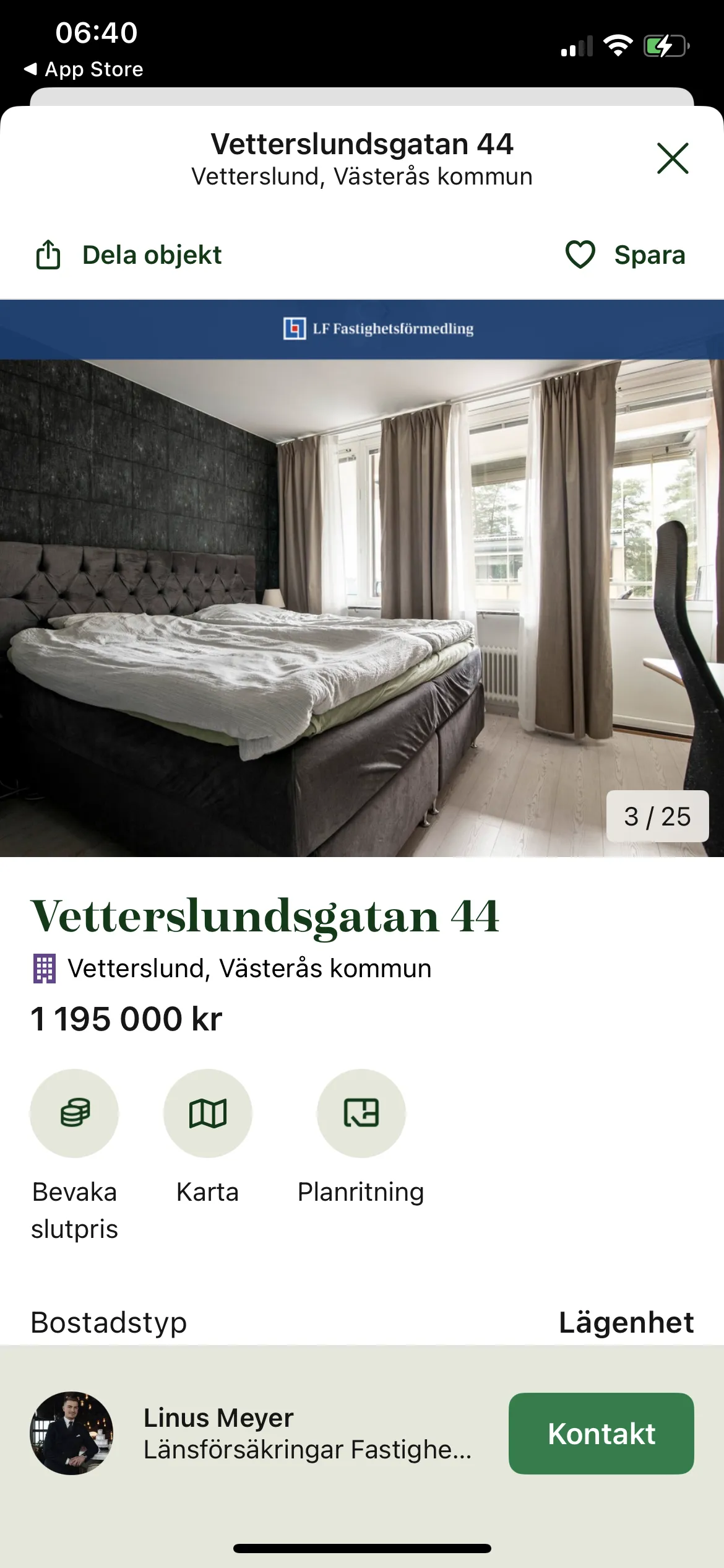 Hyreslägenhet på Västerås i vasteras