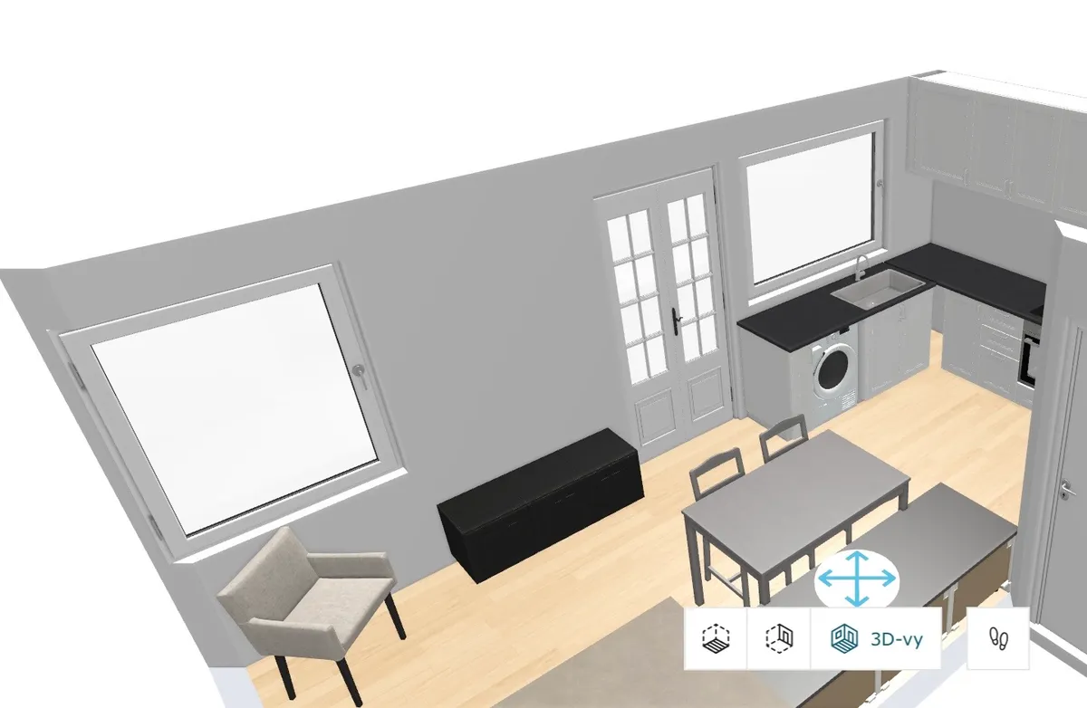 Hyreslägenhet på Enskededalen i enskededalen