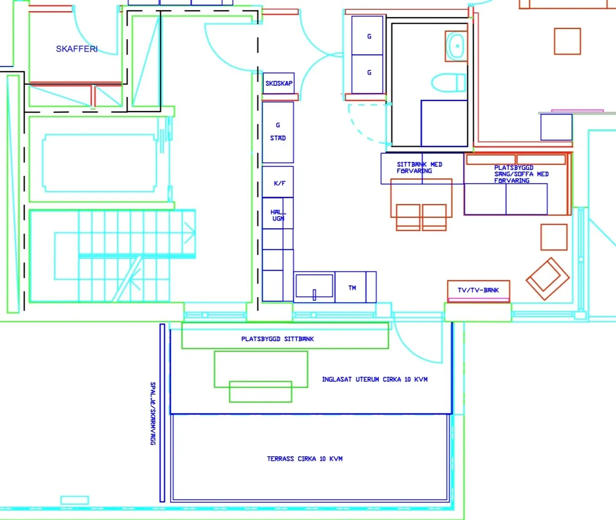 Hyreslägenhet på Enskededalen i enskededalen
