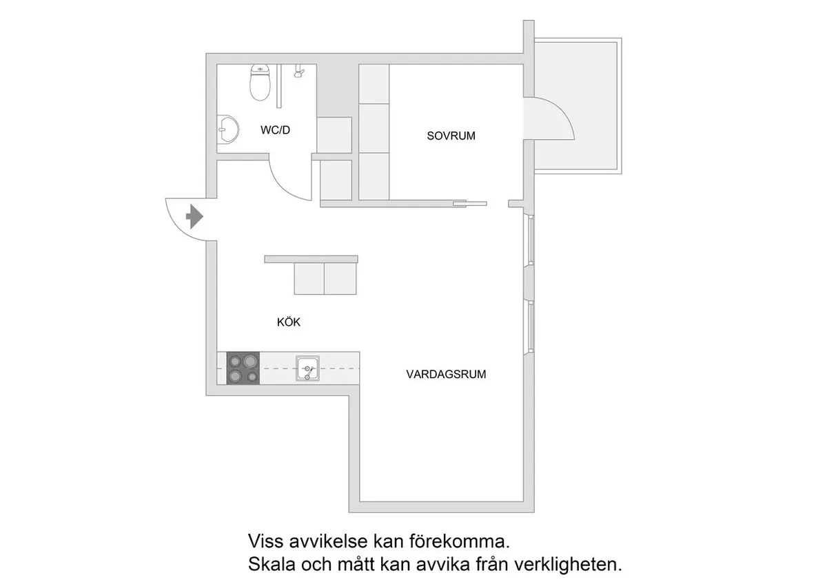 Hyreslägenhet på Sundbyberg i sundbyberg