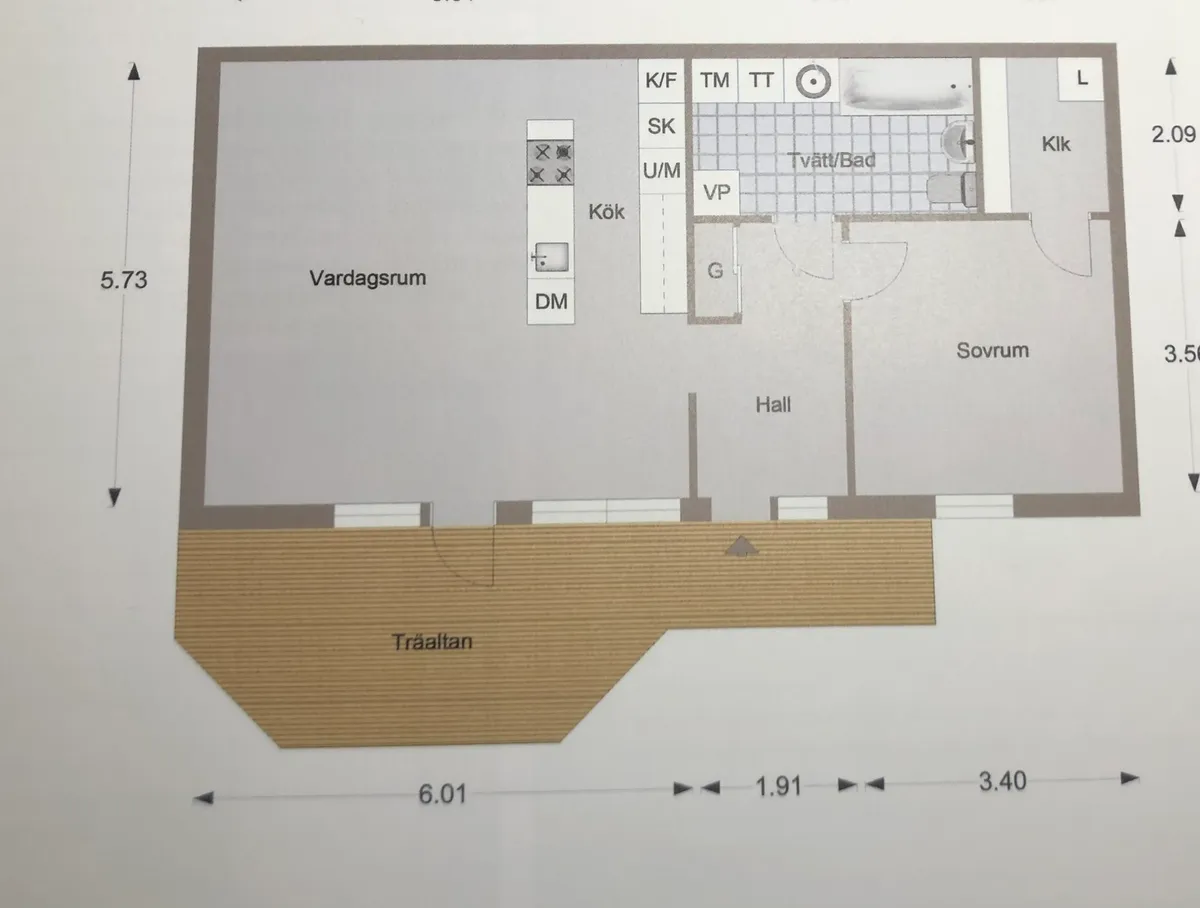 Hyreslägenhet på Kungsbacka i kungsbacka