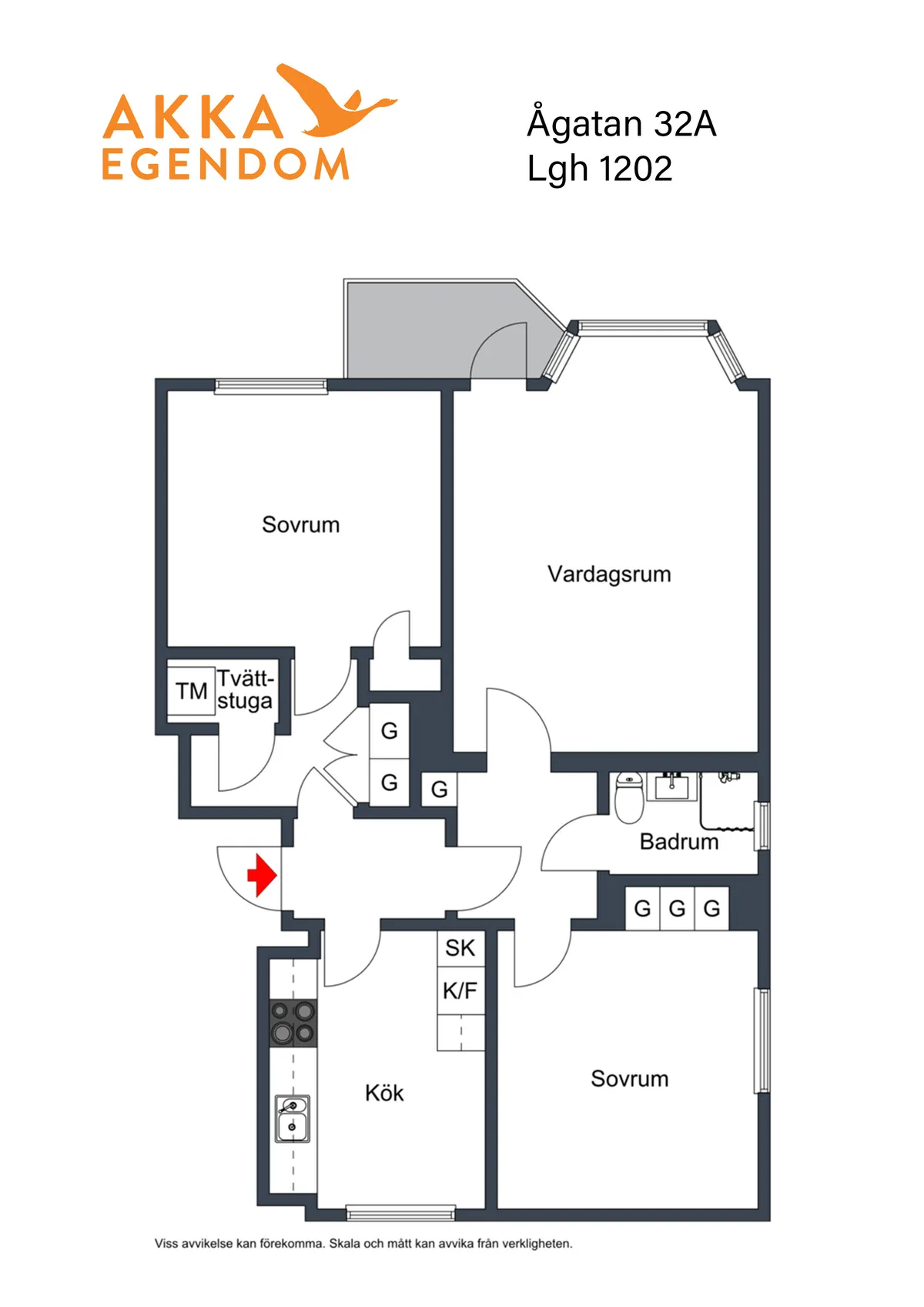 Hyreslägenhet på Bromölla i bromolla