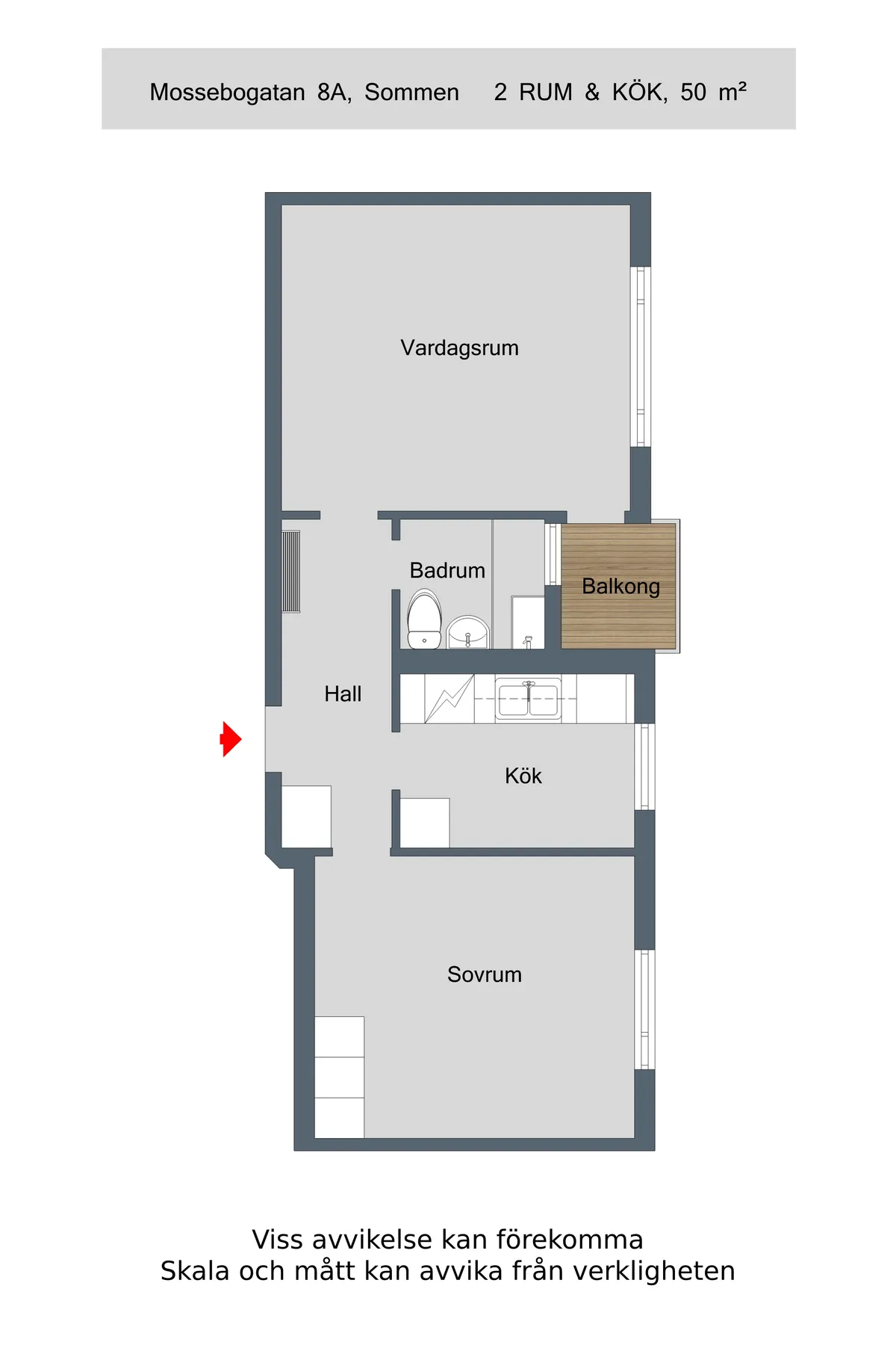 Hyreslägenhet på Sommen i sommen