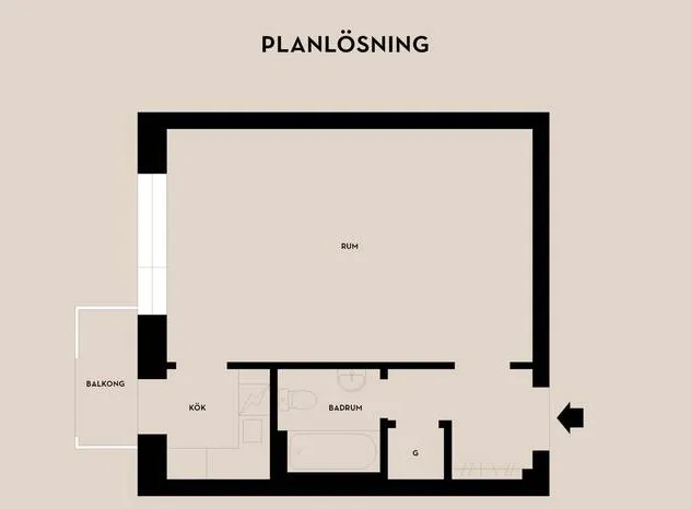 Hyreslägenhet på Malmö i malmo