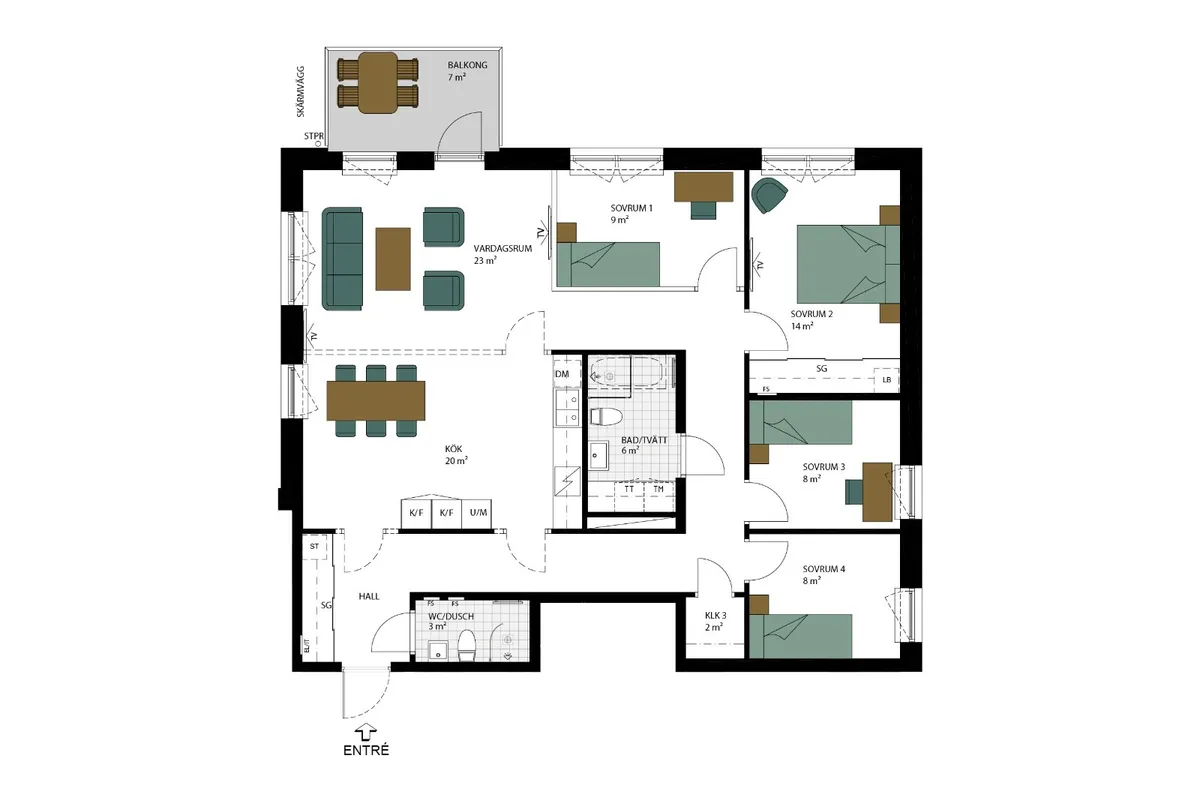 Hyreslägenhet på Lidingö i lidingo