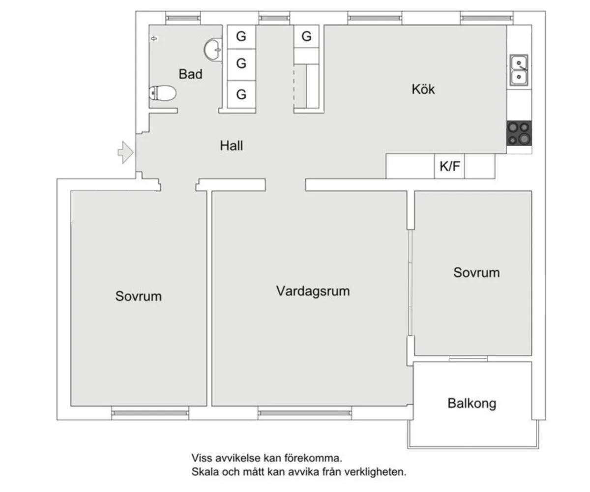 Hyreslägenhet på Nacka i nacka