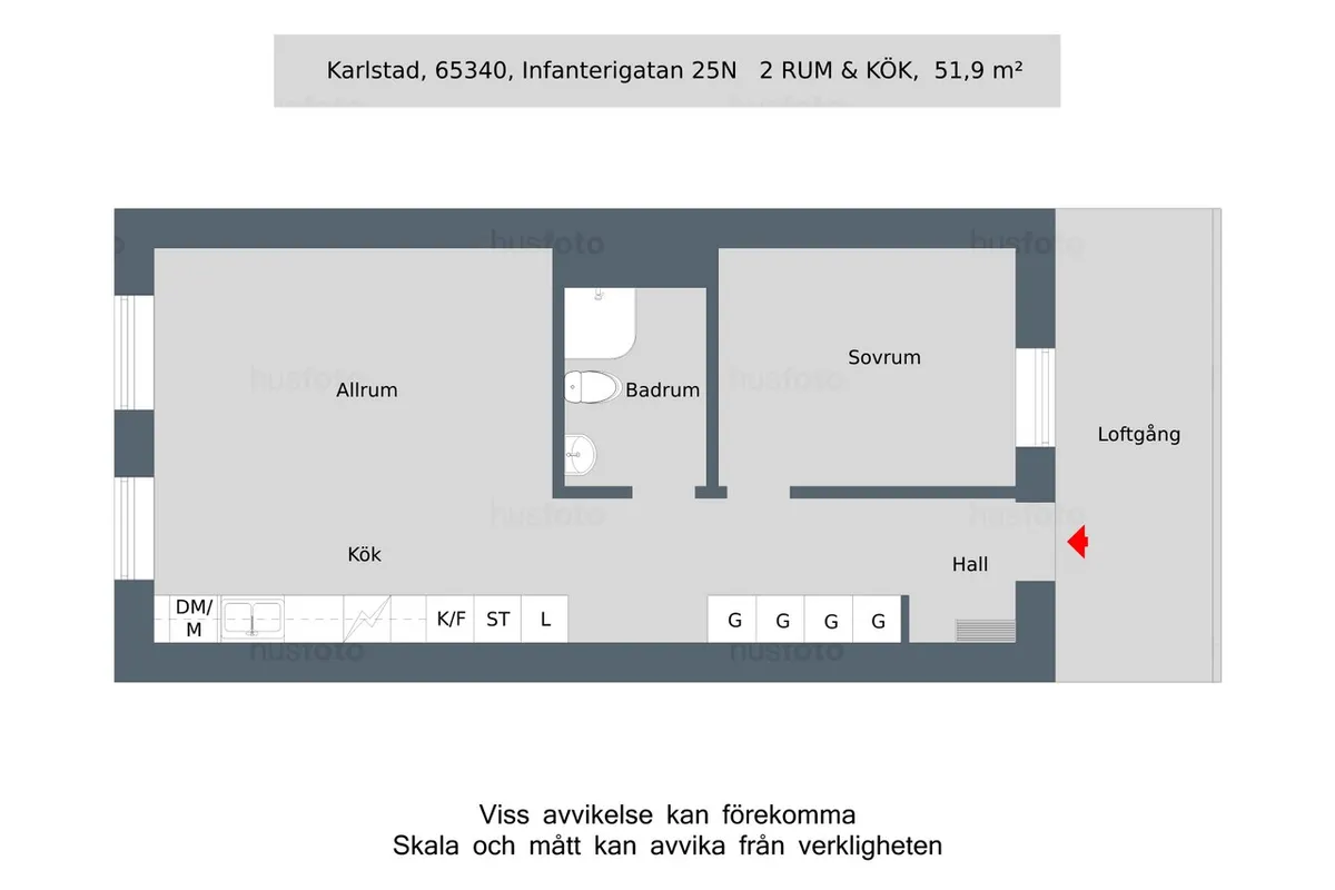 Hyreslägenhet på Karlstad i karlstad