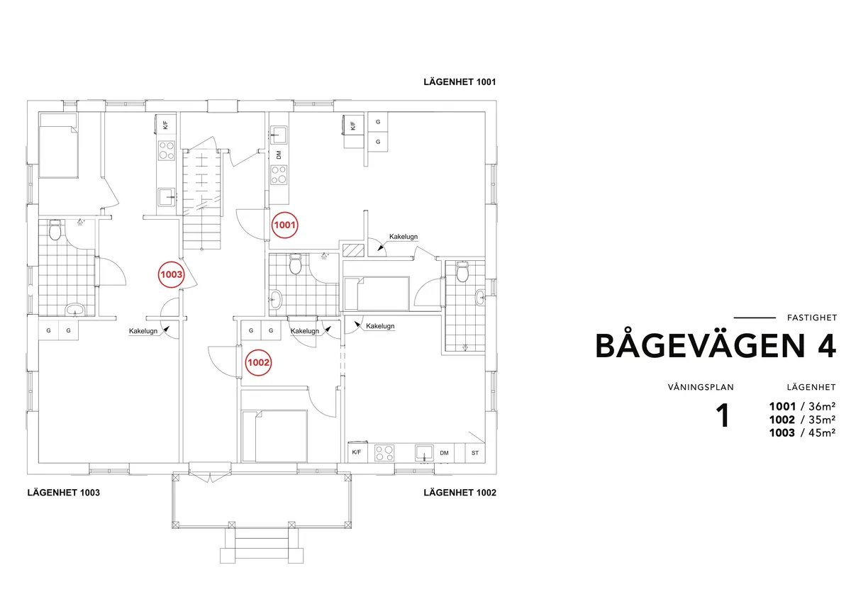 Hyreslägenhet på Västerås i vasteras