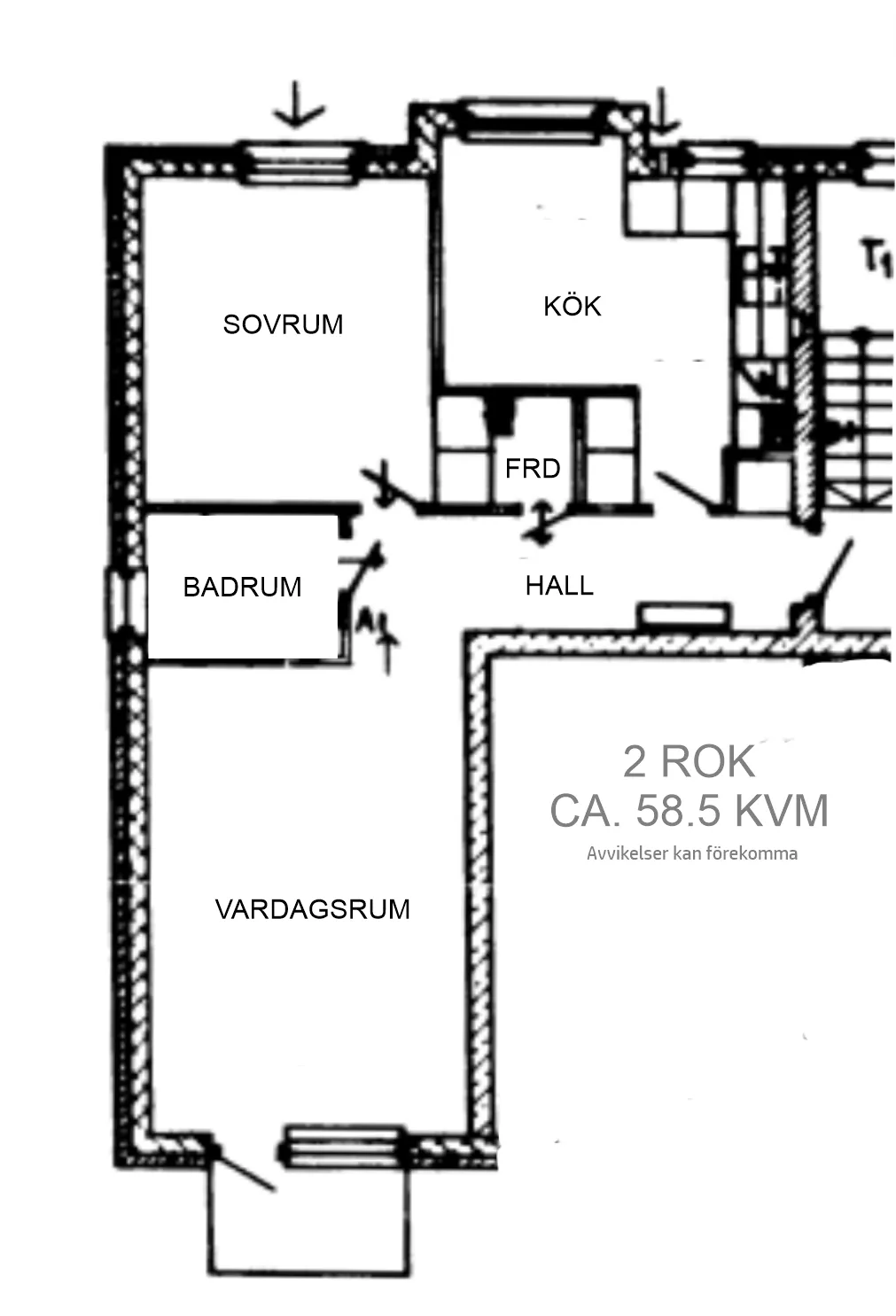 Hyreslägenhet på Västerås i vasteras