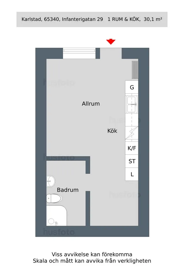 Hyreslägenhet på Karlstad i karlstad