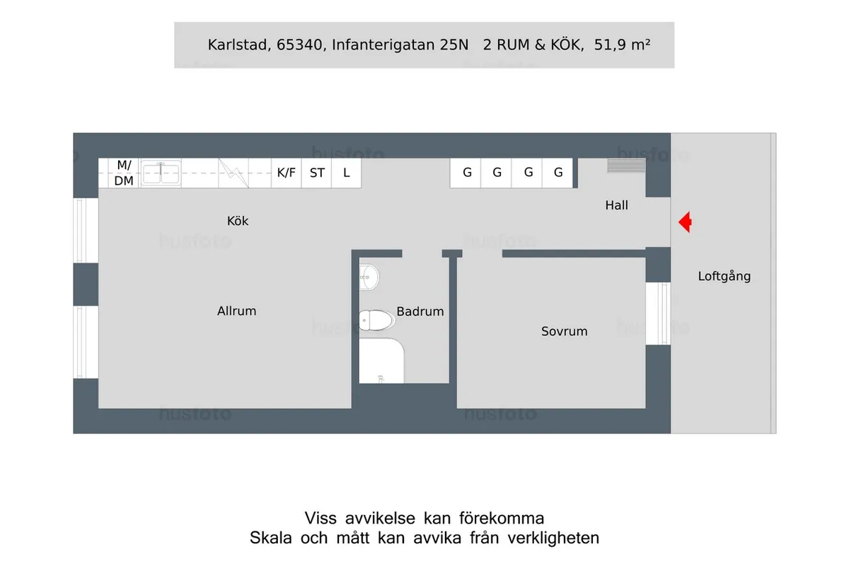 Hyreslägenhet på Karlstad i karlstad