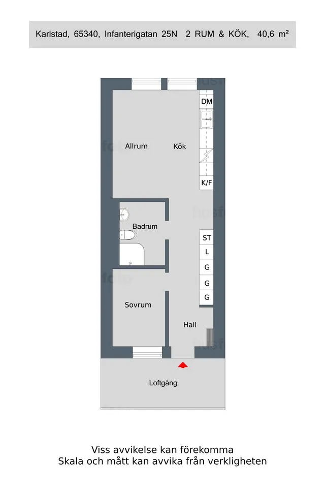 Hyreslägenhet på Karlstad i karlstad