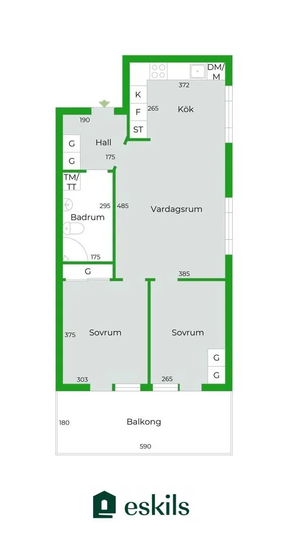 Hyreslägenhet på Eskilstuna i eskilstuna